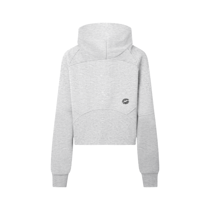 EVK Cropped Half-Zip Hoodie